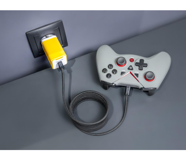 Silver Monkey Ładowarka sieciowa GaN 65W 2x USB-C Yellow - 1266246 - zdjęcie 7